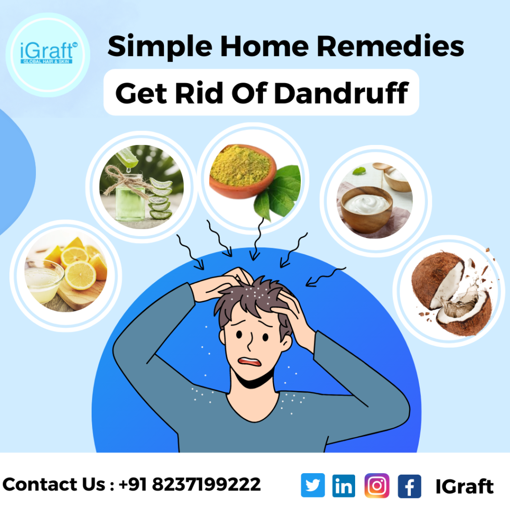 home remedies to get rid of dandruff