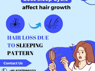 Does sleeping pattern affects hair growth