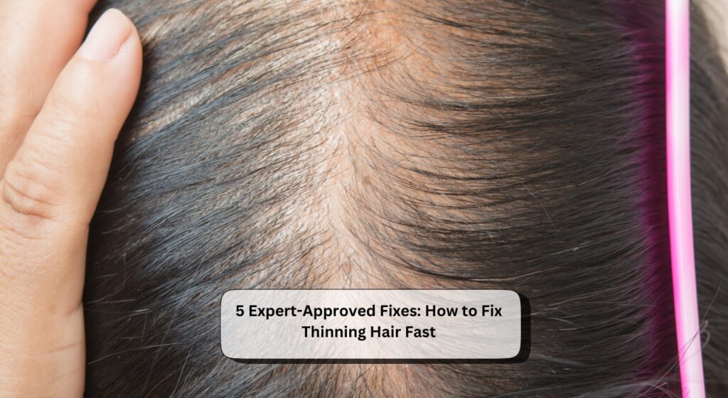 How to Fix Thinning Hair