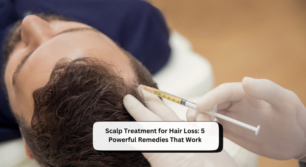 Scalp Treatment for Hair Loss